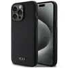 Image de Tumi TUHMP15XRBAK iPhone 15 Pro Max 6.7" czarny/black hardcase Leather Balistic Pattern MagSafe (Apple iPhone 15 Pro Max), Coque pour téléphone portable, Noir