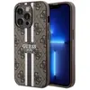 Image de Guess GUHMP15LP4RPSW iPhone 15 Pro 6.1" br zowy/brown hardcase 4G Printed Stripes MagSafe (Apple iPhone 15 Pro), Coque pour téléphone portable, Marron