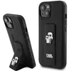 Image de Karl Lagerfeld KLHCP15MGSAKCPK iPhone 15 Plus 6.7" czarny/black hardcase Gripstand Saffiano Karl&Cho (Apple iPhone 15 Plus), Coque pour téléphone portable, Noir