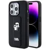 Image de Coque pour iPhone 15 Pro - Karl Lagerfeld Saffiano Gripstand (KLHCP15LGSAKCPK) - Karl&Choupette Pins