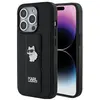 Image de Karl Lagerfeld KLHCP15XGSACHPK iPhone 15 Pro Max 6.7" czarny/black hardcase Gripstand Saffiano Choup (Apple iPhone 15 Pro Max), Coque pour téléphone portable, Noir