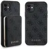Image de Guess Zestaw GUBPM5N614GEMGK iPhone 11 6.1" hardcase + Powerbank 5000mAh MagSafe czarny/black 4G Met (Apple iPhone 11), Coque pour téléphone portable, Noir