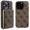 Image de Coque pour iPhone 15 Pro - Guess Hardcase Powerbank MagSafe (GUBPM5P15L4GEMGW) - Marron