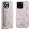 Image de Guess Bundle Pack MagSafe 4G Metal Gold Logo - Ensemble coque + Power Bank 5000mAh MagSafe iPhone 15 Pro Max (rose)