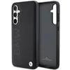 Image de BMW BMHCS23FESLLBK S23 FE S711 czarny/black Tampon à chaud en cuir (Samsung Galaxy S23 FE), Coque pour téléphone portable, Noir