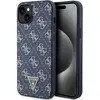 Image de Guess GUHCP15MPG4GPB iPhone 15 Plus / 14 Plus 6.7" niebieski/blue hardcase 4G Triangle Metal Logo (Apple iPhone 15 Plus), Coque pour téléphone portable, Bleu