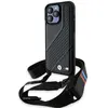 Image de BMW BMHCP15X23PSCCK iPhone 15 Pro Max 6.7" czarny/black hardcase M Edition Carbon Stripe & Strap (Apple iPhone 15 Pro Max), Coque pour téléphone portable, Noir
