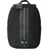 Image de BMW Sac à dos BMBP15COMPVSKL 16" Nylon noir à rayures bleues (16"), Sac pour notebook, Noir