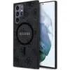 Image de Guess étui pour S24 Ultra S928 GUHMS24LG4GFRK étui rigide 4G Collection Cuir Logo métallique MagSafe noir (Samsung Galaxy S24 Ultra), Coque pour téléphone portable, Noir