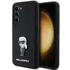 Image de Coque pour Samsung Galaxy S23 Plus - Karl Lagerfeld Silicone (KLHCHCS23MSMHMHKKNPK) - Ikonik Metal Pin