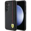 Image de Ferrari FEHCMN3DUR + S926 czarny/black hardcase Ligne imprimée carbone (Samsung Galaxy S24+), Coque pour téléphone portable, Noir