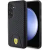Image de Ferrari FerrariFEHCMN3PUK + S926 czarny/black hardcase Carbon Stitched Bottom (Samsung Galaxy S24+), Coque pour téléphone portable, Noir