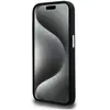 Image de Karl Lagerfeld KLHCP15LSCMSMVK iPhone 15 Pro 6.1" czarny/black hardcase Silicone Metal Script Logo (Apple iPhone 15 Pro), Coque pour téléphone portable, Noir