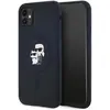 Image de Karl Lagerfeld KLHMN61SCMKCRHK iPhone 11 / Xr 6.1" czarny/black Hardcase Silicone Karl & Choupette M (Apple iPhone 11, Apple iPhone XR), Coque pour téléphone portable, Noir