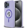 Image de Karl Lagerfeld KLHMP15XSCMKCRHU iPhone 15 Pro Max 6.7" fioletowy/pourpre HC MagSafe Silicone KC Heads (Apple iPhone 15 Pro Max), Coque pour téléphone portable, Violet