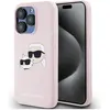 Image de Karl Lagerfeld KLHMP15XSKCHPPLP iPhone 15 Pro Max 6.7" ró owy/pink hardcase Silicone Karl & Choupett (Apple iPhone 15 Pro Max), Coque pour téléphone portable, Rose, Pink