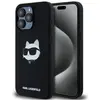 Image de Karl Lagerfeld KLHMP15XSCHPPLK iPhone 15 Pro Max 6.7" czarny/black hardcase Silicone Choupette Head (Apple iPhone 15 Pro Max), Coque pour téléphone portable, Noir