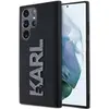 Image de Karl Lagerfeld KLHCL3DMBKCK S928 czarny/black étui rigide 3D Rubber Glitter Logo (Samsung Galaxy S24 Ultra), Coque pour téléphone portable, Noir