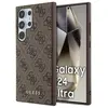 Image de Guess GUHCLG4GFBR S928 br zowy/brown hardcase 4G Metal Gold Logo (Samsung Galaxy S24 Ultra), Coque pour téléphone portable, Or, Marron
