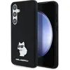 Image de Karl Lagerfeld KLHCMSMHCNPK + S926 czarny/black hardcase Silicone Choupette Metal Pin (Samsung Galaxy S24+), Coque pour téléphone portable, Noir