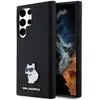 Image de Karl Lagerfeld KLHCLSMHCNPK S928 czarny/black hardcase Silicone Choupette Metal Pin (Samsung Galaxy S24 Ultra), Coque pour téléphone portable, Noir