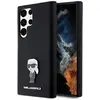 Image de Karl Lagerfeld KLHCLSMHKNPK S928 czarny/black Silicone Ikonik Metal Pin (Samsung Galaxy S24 Ultra), Coque pour téléphone portable, Noir