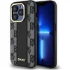 Image de DKNY checkered Pattern PU Leather Case pour Apple pour iPhone 15 Pro - noir (Apple iPhone 15 Pro), Coque pour téléphone portable, Gris