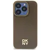 Image de DKNY DKHMP15MPSHRPSW iPhone 15 Plus / 14 Plus 6.7" br zowy/brown hardcase Motif en cuir Logo en métal (Apple iPhone 14 Plus, Apple iPhone 15 Plus), Coque pour téléphone portable, Marron