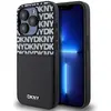 Image de DKNY PU Cuir Motif Répétition Etui de Poche Carte pour iPhone 14 Pro Max Noir (Apple iPhone 14 Pro Max), Coque pour téléphone portable, Blanc, Noir