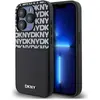 Image de DKNY PU Cuir Motif Répétition Etui de Poche Carte pour iPhone 15 Pro Noir (Apple iPhone 15 Pro), Coque pour téléphone portable, Blanc
