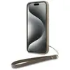 Image de DKNY DKHCP15SPBSWSE iPhone 15 / 14 / 13 6.1" be owy/beige hardcase Wrist Strap Stock Logo (Apple iPhone 13, Apple iPhone 14, Apple iPhone 15), Coque pour téléphone portable, Beige