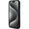 Image de DKNY DKHMP14SSMCHLK iPhone 14 / 15 / 13 6.1" czarny/black hardcase Silicone liquide Petit logo en métal (Apple iPhone 14), Coque pour téléphone portable, Noir
