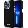 Image de DKNY DKHMP14LSMCHLK iPhone 14 Pro 6.1" czarny/black hardcase Silicone Liquid Small Metal Logo MagSaf (Apple iPhone 14 Pro), Coque pour téléphone portable, Noir