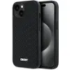 Image de DKNY DKHCP15M3DRPWK iPhone 15 Plus 6.7" czarny/black hardcase 3D Rubber Repeat Pattern (Apple iPhone 15 Plus), Coque pour téléphone portable, Noir