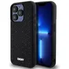 Image de DKNY DKHCP15X3DRPWK iPhone 15 Pro Max 6.7" czarny/black hardcase 3D Rubber Repeat Pattern (Apple iPhone 15 Pro Max), Coque pour téléphone portable, Noir