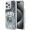Image de DKNY DKHCP12MLBNAEK iPhone 12 Pro/12 6.1" czarny/black hardcase Liquid Glitter Big Logo (Apple iPhone 12, Apple iPhone 12 Pro), Coque pour téléphone portable, Gris, Noir