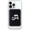 Image de Batterie Externe MagSafe 5000mAh avec Motif Karl et Choupette Heads Karl Lagerfeld Noir