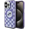 Image de Karl Lagerfeld KLHMP15XHMCKMHU iPhone 15 Pro Max 6.7" fioletowy/pourpre IML Monogram Karl&Choupette H (Apple iPhone 15 Pro Max), Coque pour téléphone portable, Violet