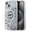 Image de Karl Lagerfeld KLHMP13MLGCHSGH iPhone 13 6.1" hardcase transparent Liquid Glitter Choupette Head Mag (Apple iPhone 13), Coque pour téléphone portable, Transparent