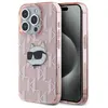 Image de Karl Lagerfeld KLHCP15XHKLPCHP iPhone 15 Pro Max 6.7" ró owy/pink hardcase IML Choupette Head & Mono (Apple iPhone 15 Pro Max), Coque pour téléphone portable, Rose, Pink