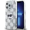 Image de Karl Lagerfeld IML Choupette Tête et monogramme   Coque pour iPhone 15 Pro Max (Transparent)