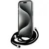 Image de Karl Lagerfeld KLHMP15SHCKCKLCK iPhone 15 / 14 / 13 6.1" czarny/black hardcase IML Crossbody Monogra (Apple iPhone 13, Apple iPhone 14, Apple iPhone 15), Coque pour téléphone portable, Noir