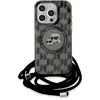 Image de Karl Lagerfeld KLHMP15LHCKCKLCK iPhone 15 Pro 6.1" czarny/black hardcase IML Crossbody Monogram Karl (Apple iPhone 15 Pro), Coque pour téléphone portable, Noir