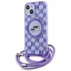 Image de Karl Lagerfeld KLHMP15SHCKCKLCU iPhone 15 / 14 / 13 6.1" fioletowy/pourpre hardcase IML Crossbody Mon (Apple iPhone 13, Apple iPhone 14, Apple iPhone 15), Coque pour téléphone portable, Violet