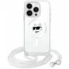 Image de Karl Lagerfeld KLHMP13MHCCHNT iPhone 13 / 14 / 15 6.1" hardcase transparent IML Choupette Head & Cor (Apple iPhone 13), Coque pour téléphone portable, Transparent