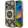Image de Guess GUHMP16XH4PYEEW iPhone 16 Pro Max 6.9" br zowy/brown hardcase IML Peony On 4G Background Mag (Apple iPhone 16 Pro Max), Coque pour téléphone portable, Marron
