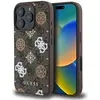 Image de Guess GUHMP16LP4PWPW iPhone 16 Pro br zowy/brown MagSafe PU Peony On 4G Background (Apple iPhone 16 Pro), Coque pour téléphone portable, Marron, Multicolore