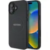 Image de Guess GUHMP16SPGHSMMK iPhone 16 6.1" czarny/black hardcase Grained Gold Ring MagSafe (Apple iPhone 16), Coque pour téléphone portable, Or, Noir