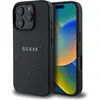Image de Guess GUHMP16LPGHSMMK iPhone 16 Pro czarny/black MagSafe PU Grained Gold Ring (Apple iPhone 16 Pro), Coque pour téléphone portable, Noir