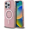 Image de Guess GUHMP16LPFTDTEP iPhone 16 Pro 6.3" ró owy/pink hardcase IML Rhinestones MagSafe (Apple iPhone 16 Pro), Coque pour téléphone portable, Rose